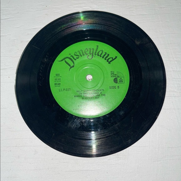 Walt Disney Presents Winnie The Pooh And The Blustery Day Record And Book Read - Picture 4 of 12